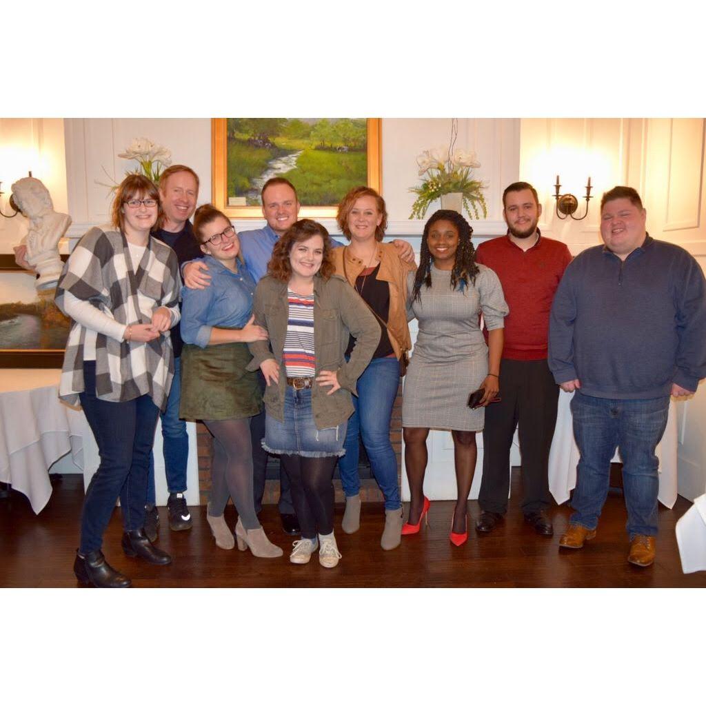 Friendsgiving with the bible study group. 2018