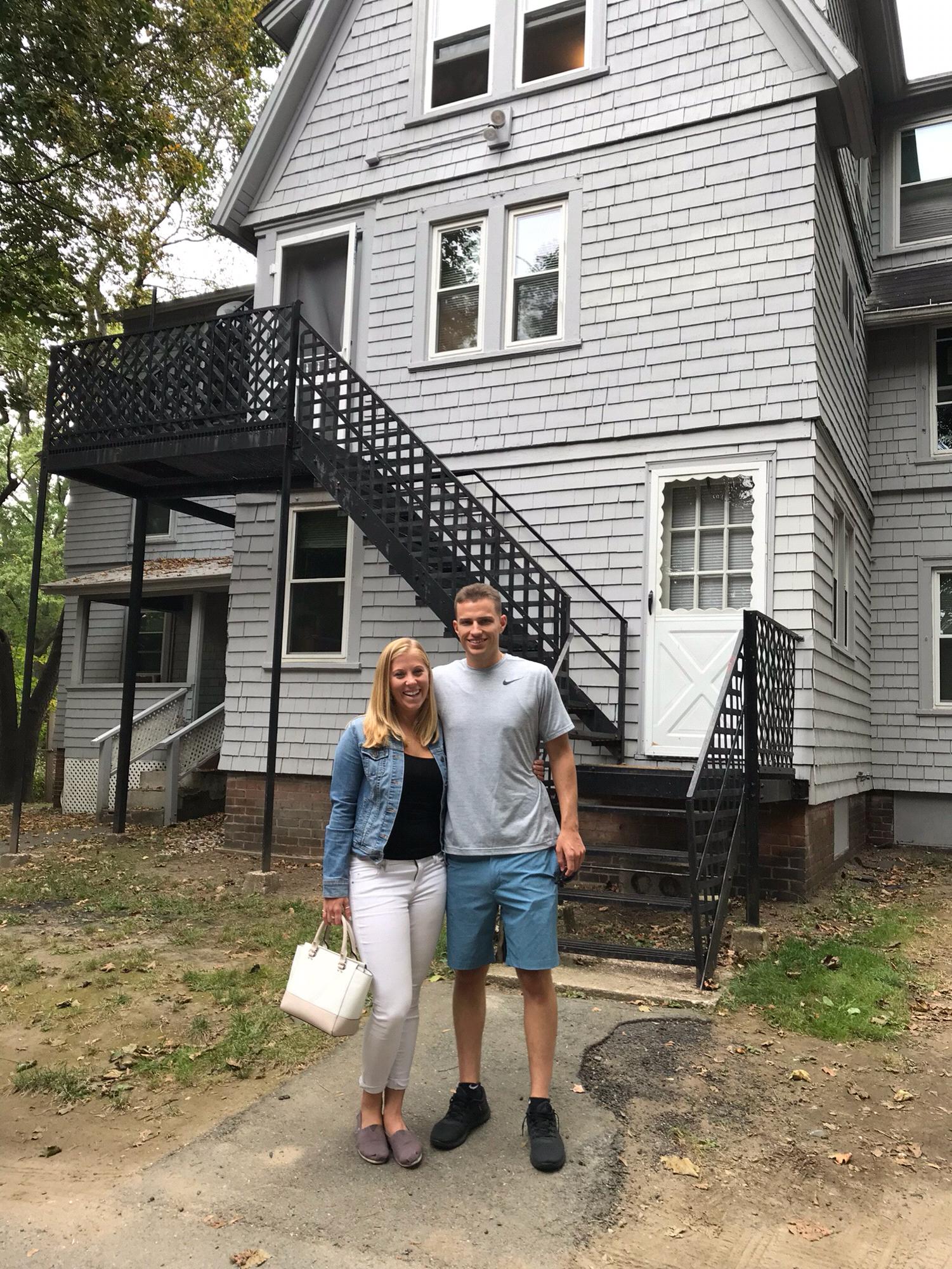 The house that brought us together senior year of college