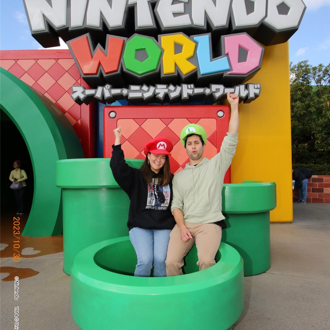 Andre's Land of Dreams, celebrating his 28th birthday - Nintendo World, USJ (Oct 2023).