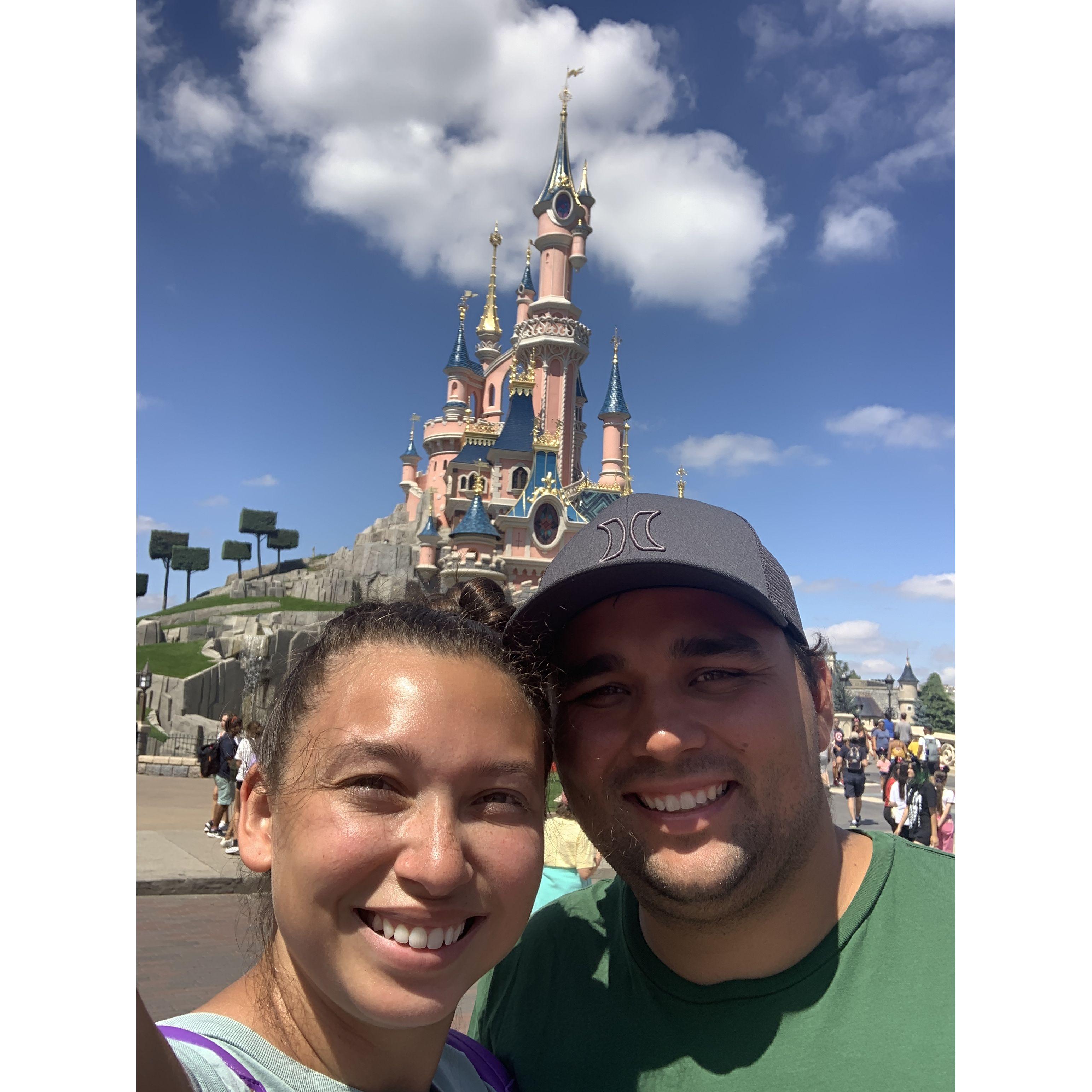 Another castle for the books. Our day at Disneyland, Paris