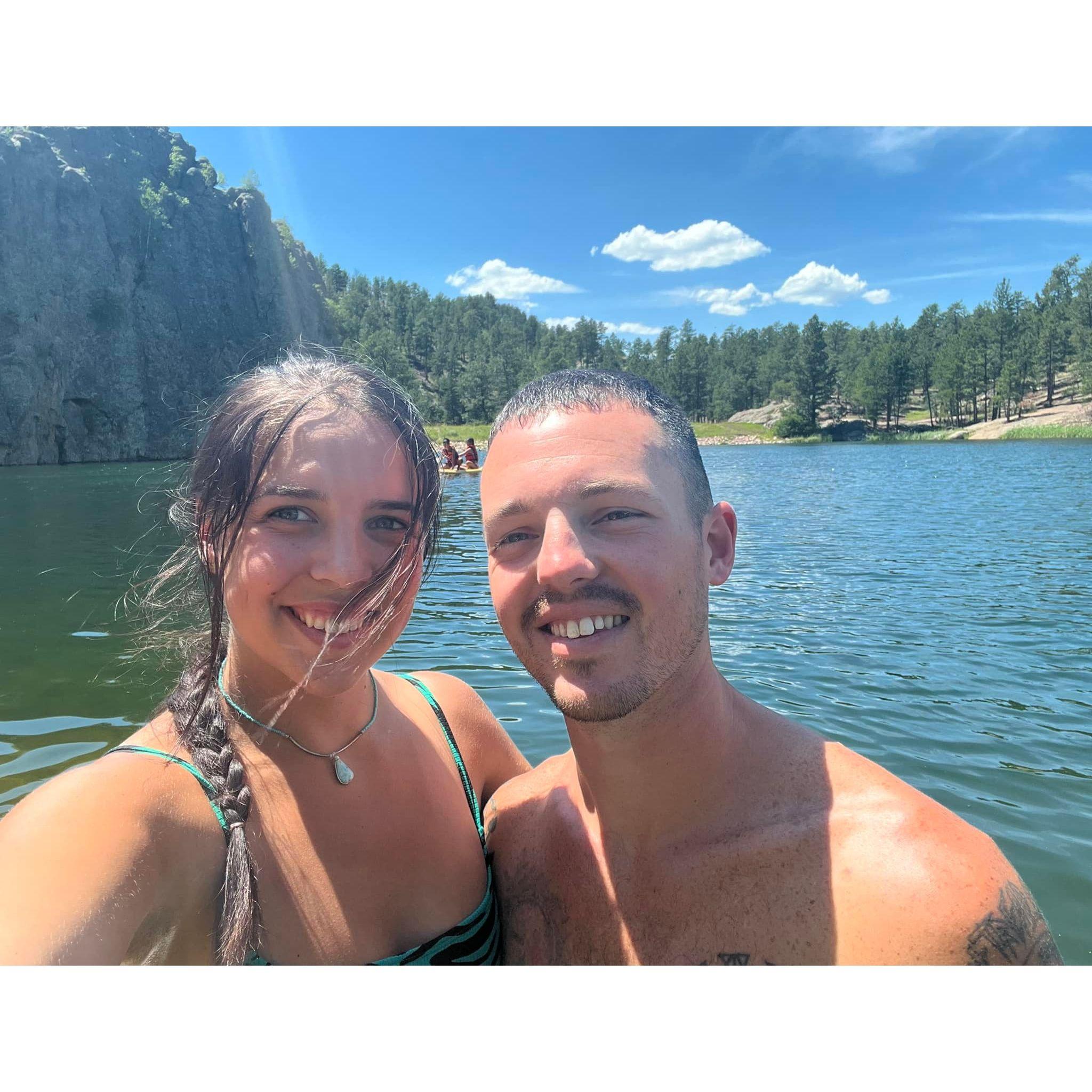 Sylvan Lake in South Dakota!