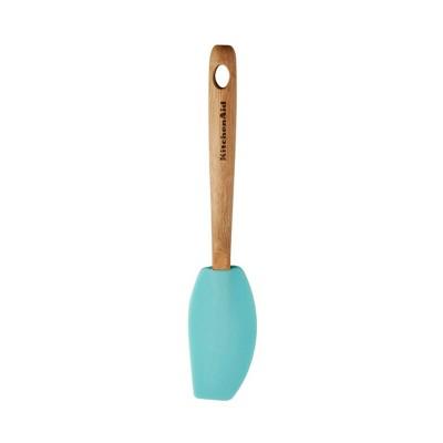 KitchenAid Bamboo Mixer Spatula Sky Blue