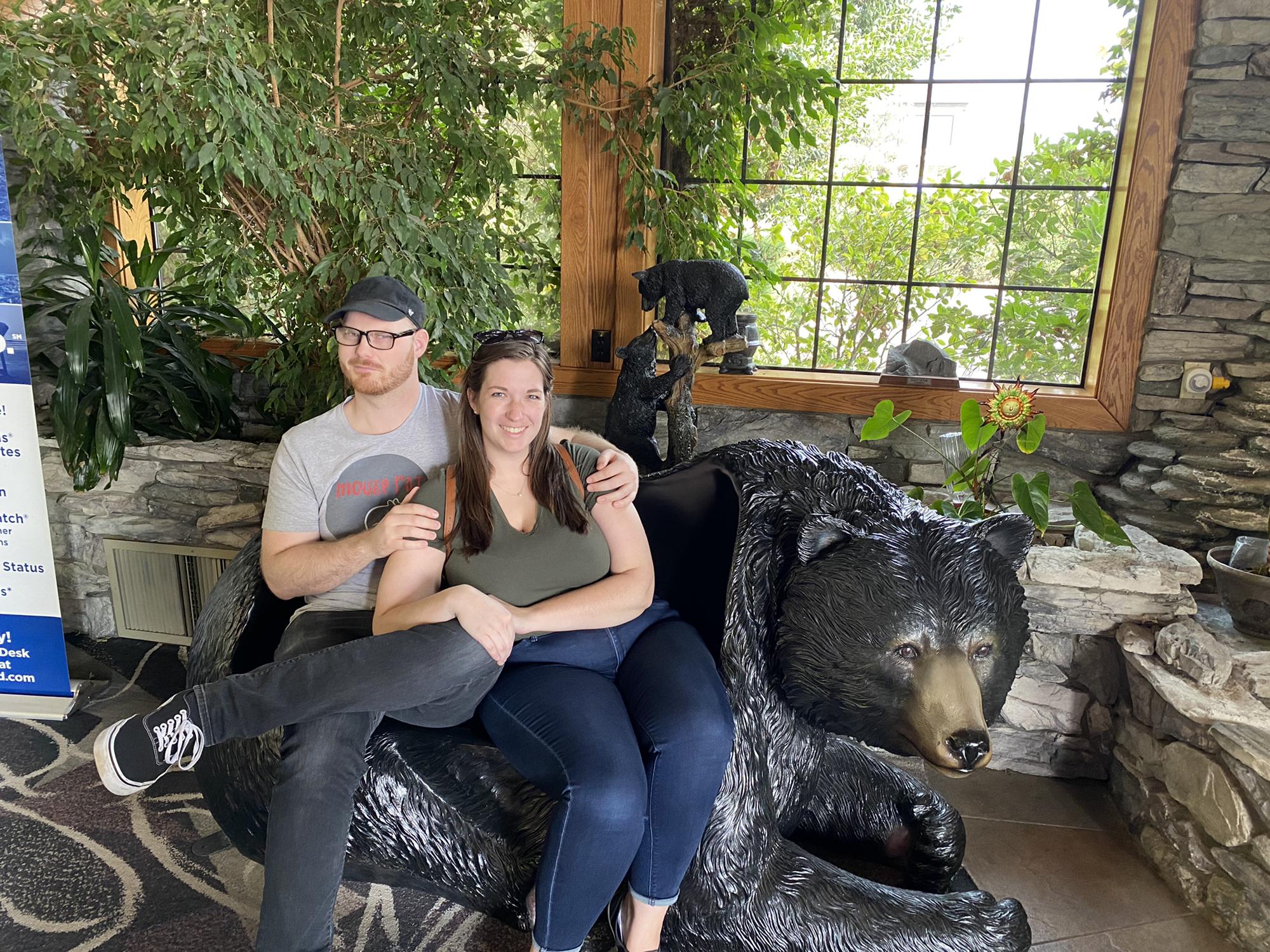 Bear bench. Enough said.