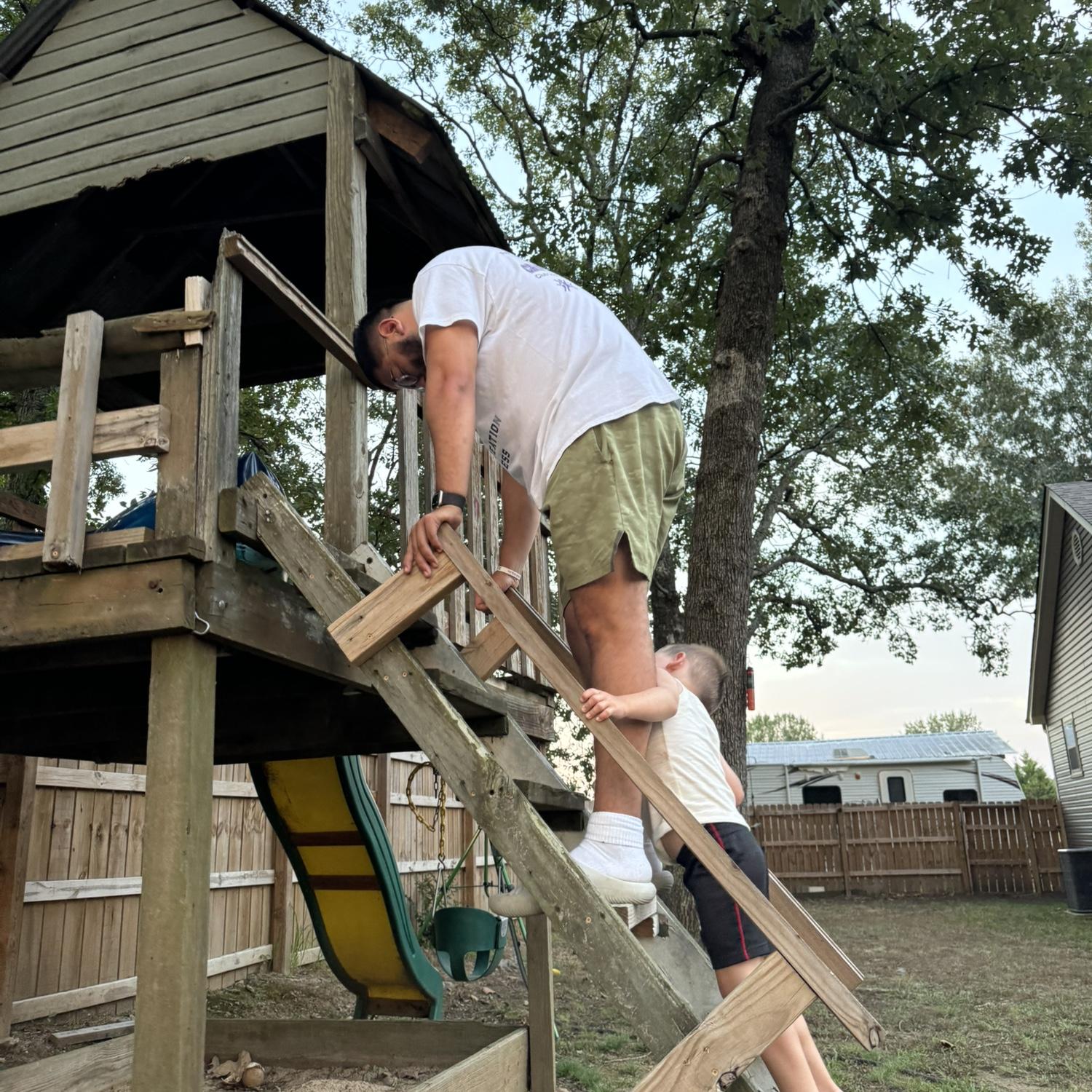 The first time he spent all weekend with my family, it was like he’d been a part of the crew forever. He fit right in. My family told me then I was never allowed to get rid of him. 😂