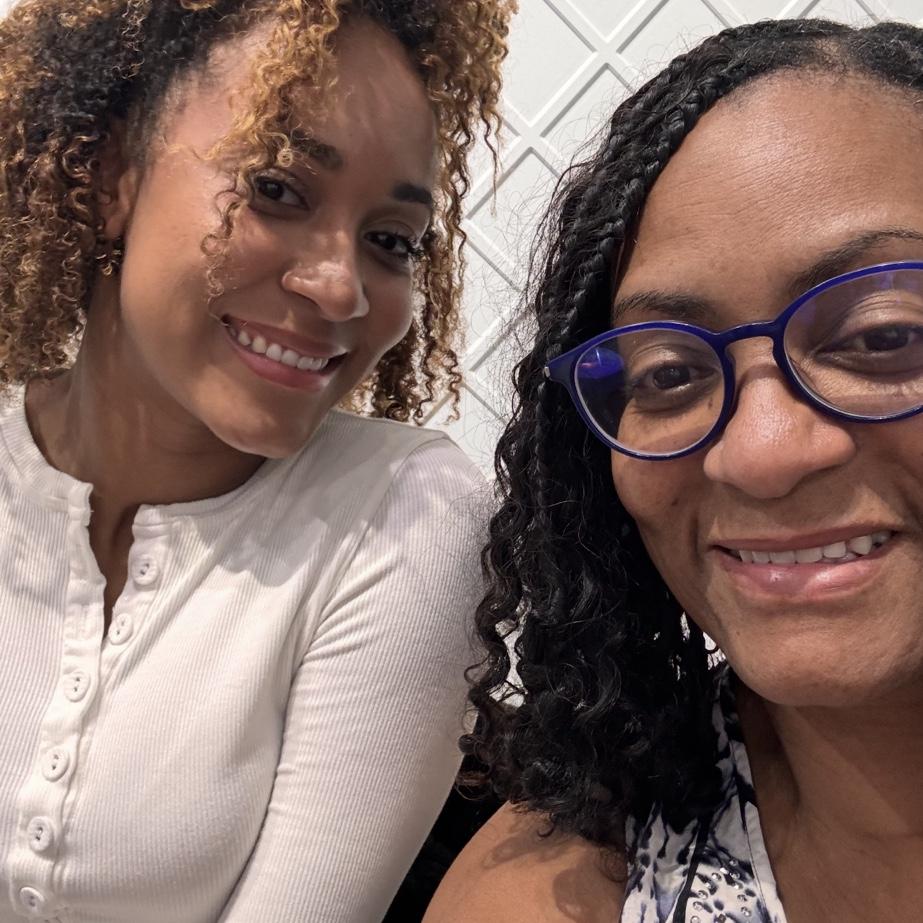 Aliyah and her Mom
