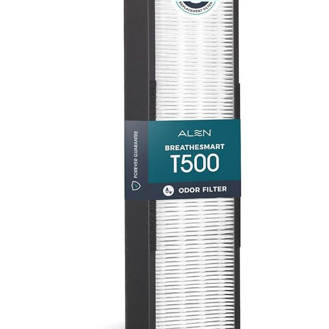Alen Air Filter TF60-MP-Odor Replacement HEPA Filter for T500 Air Purifier - Captures Allergens, Dust, & Mold + Pet Dander & Odors (1 Filter)
