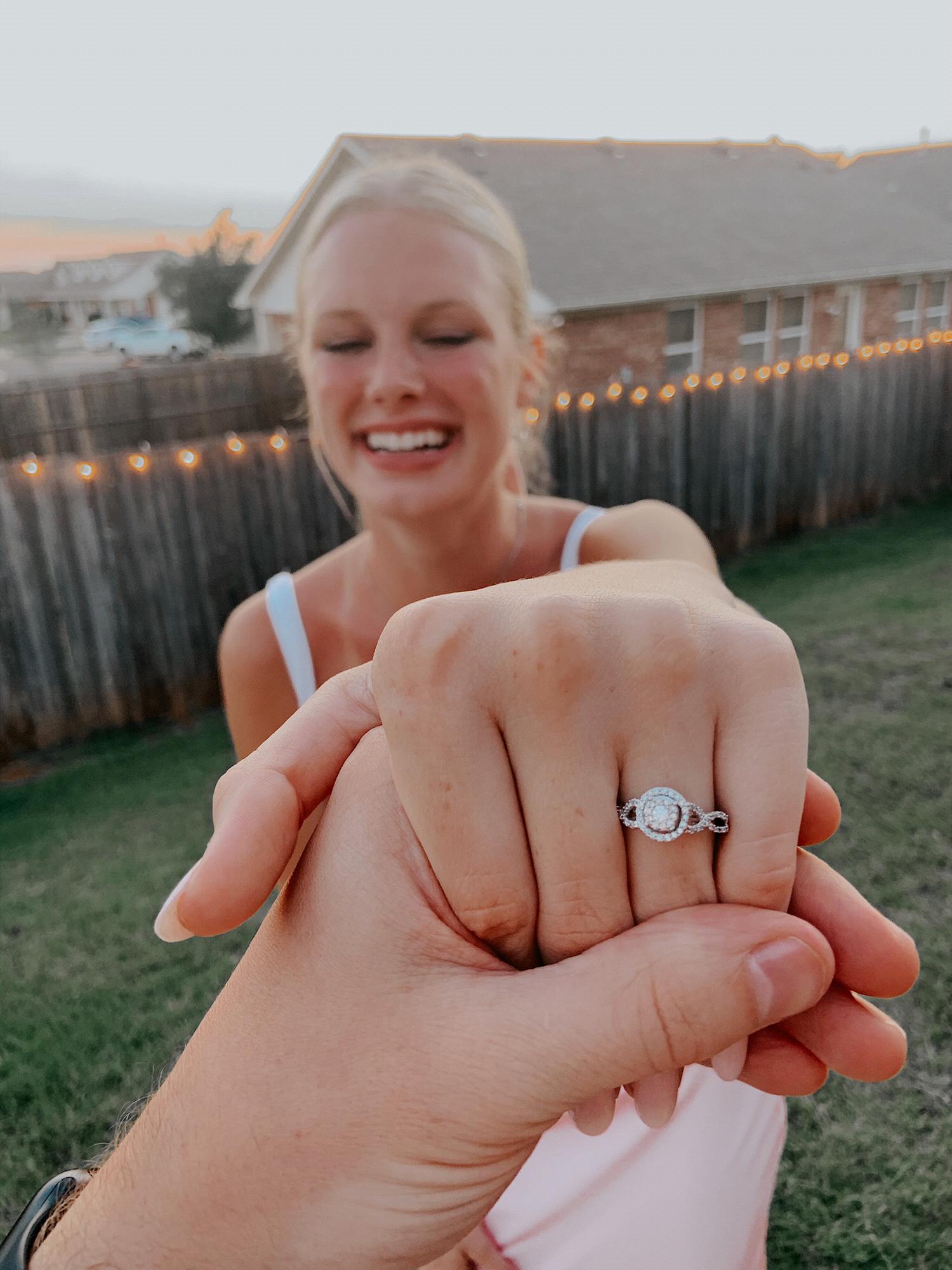 The day Landon proposed 6•20•20