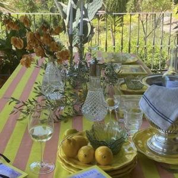 Tablecloth - Acid & Sherbet - Midi Stripe