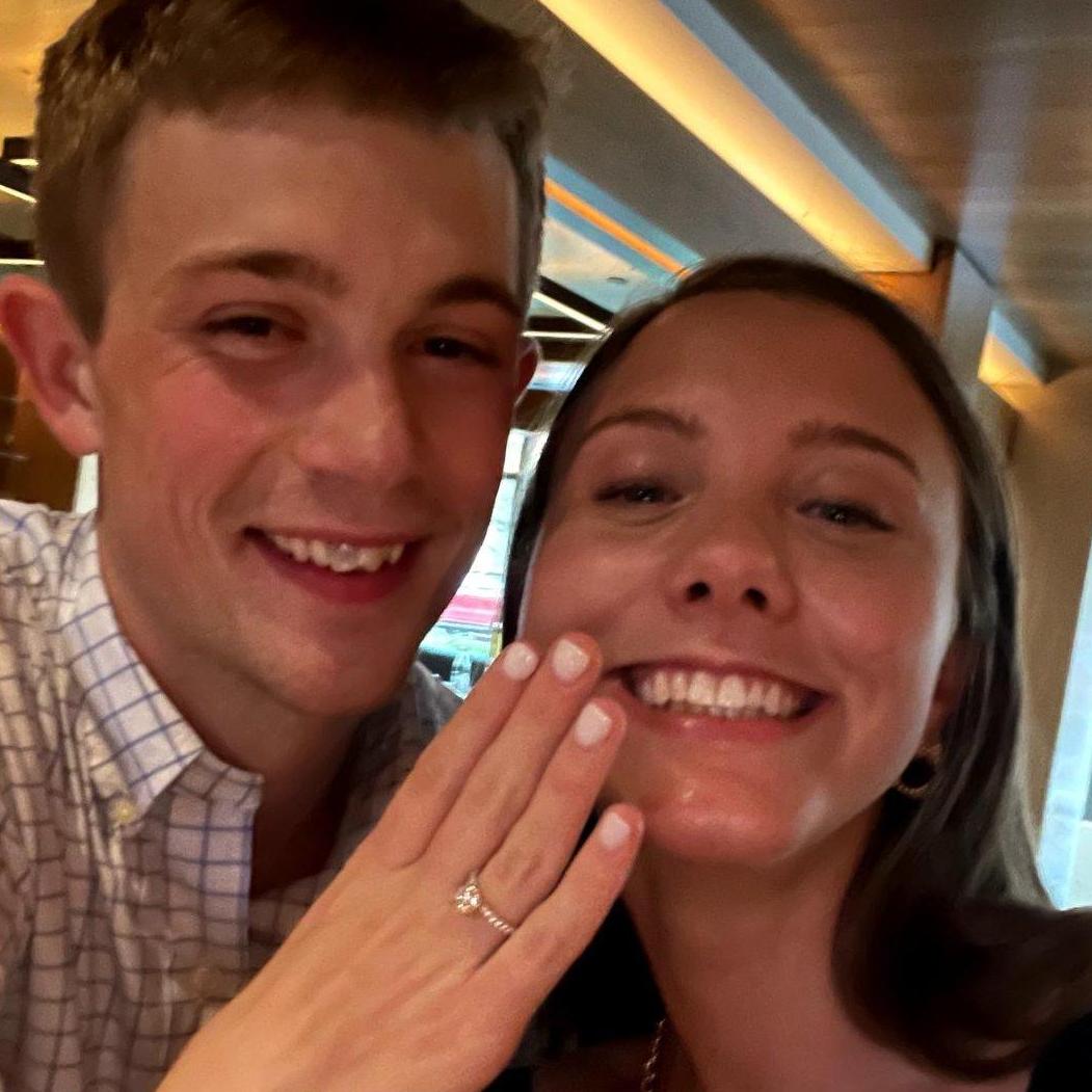 Right after saying yes!