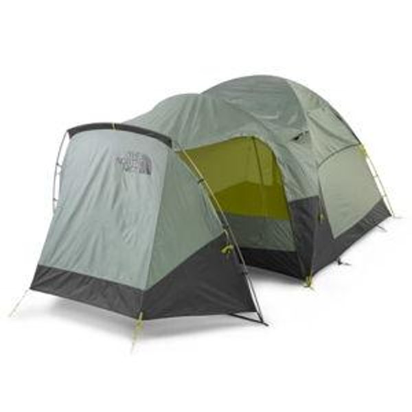 The North Face Wawona 6 Tent | REI Co-op | Color: Agave Green, Asphalt Grey