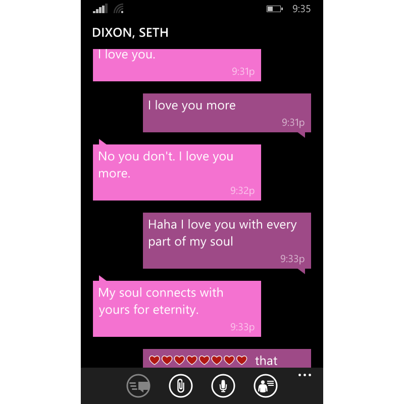 Beftu's phone 2014