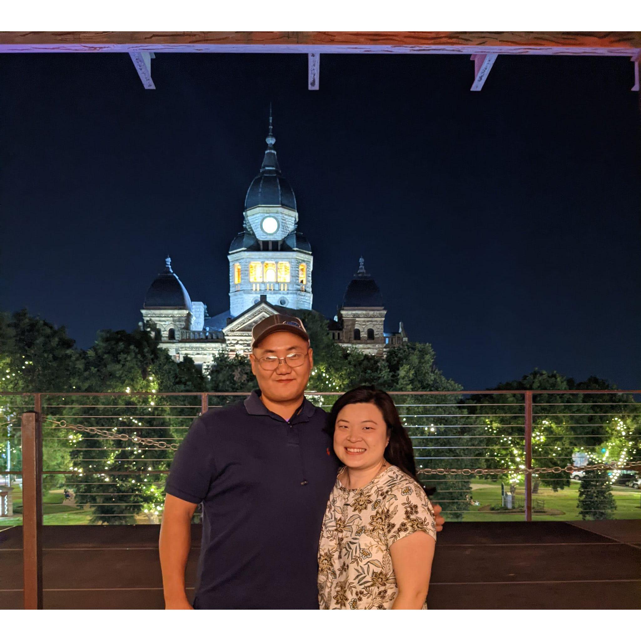 Date night in Downtown Denton