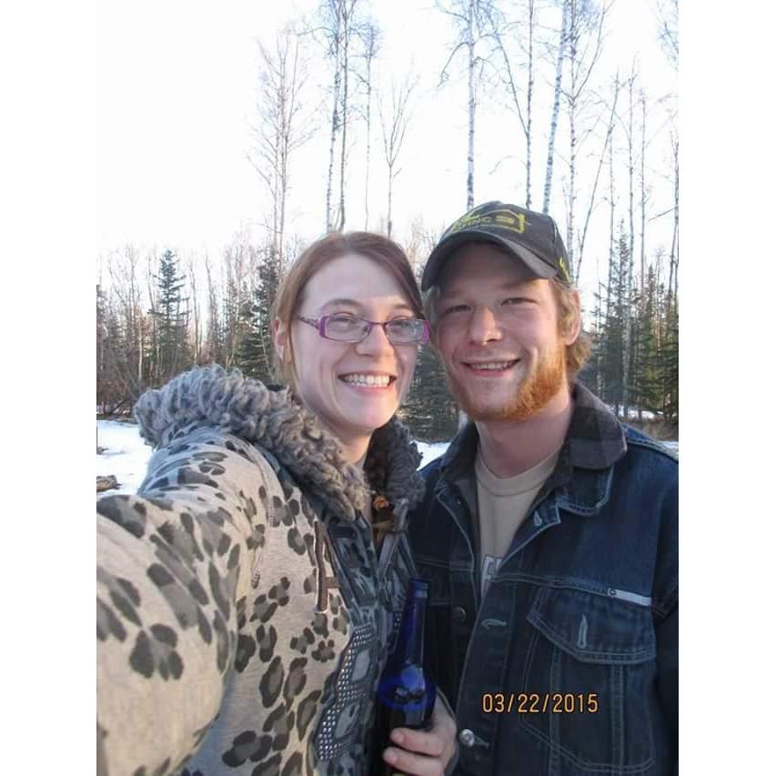 Bonfire and drinking