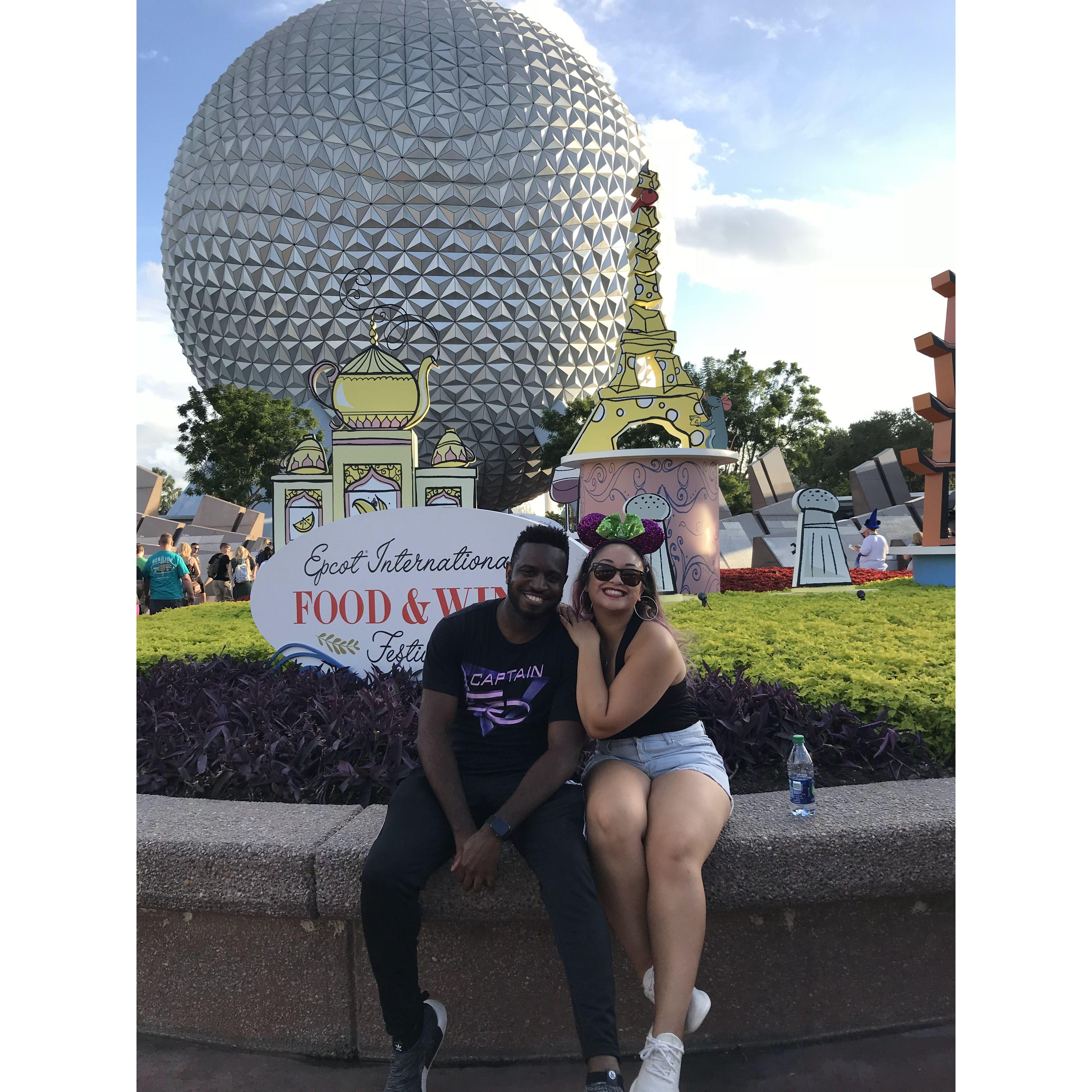 OCT 26, 2018. Our first time at Disney together and Lam's first time meeting my brother, Dax.