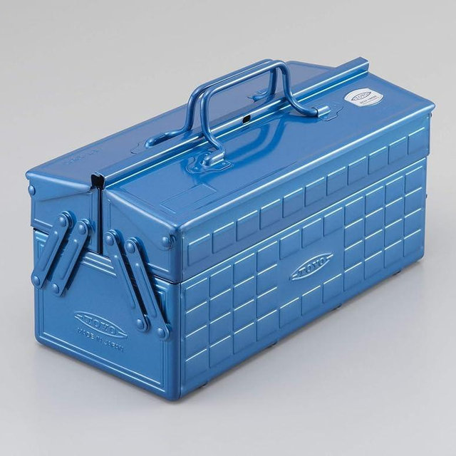 Toyo ST Tool Box with 2 Cantilever Tray ST-350-B