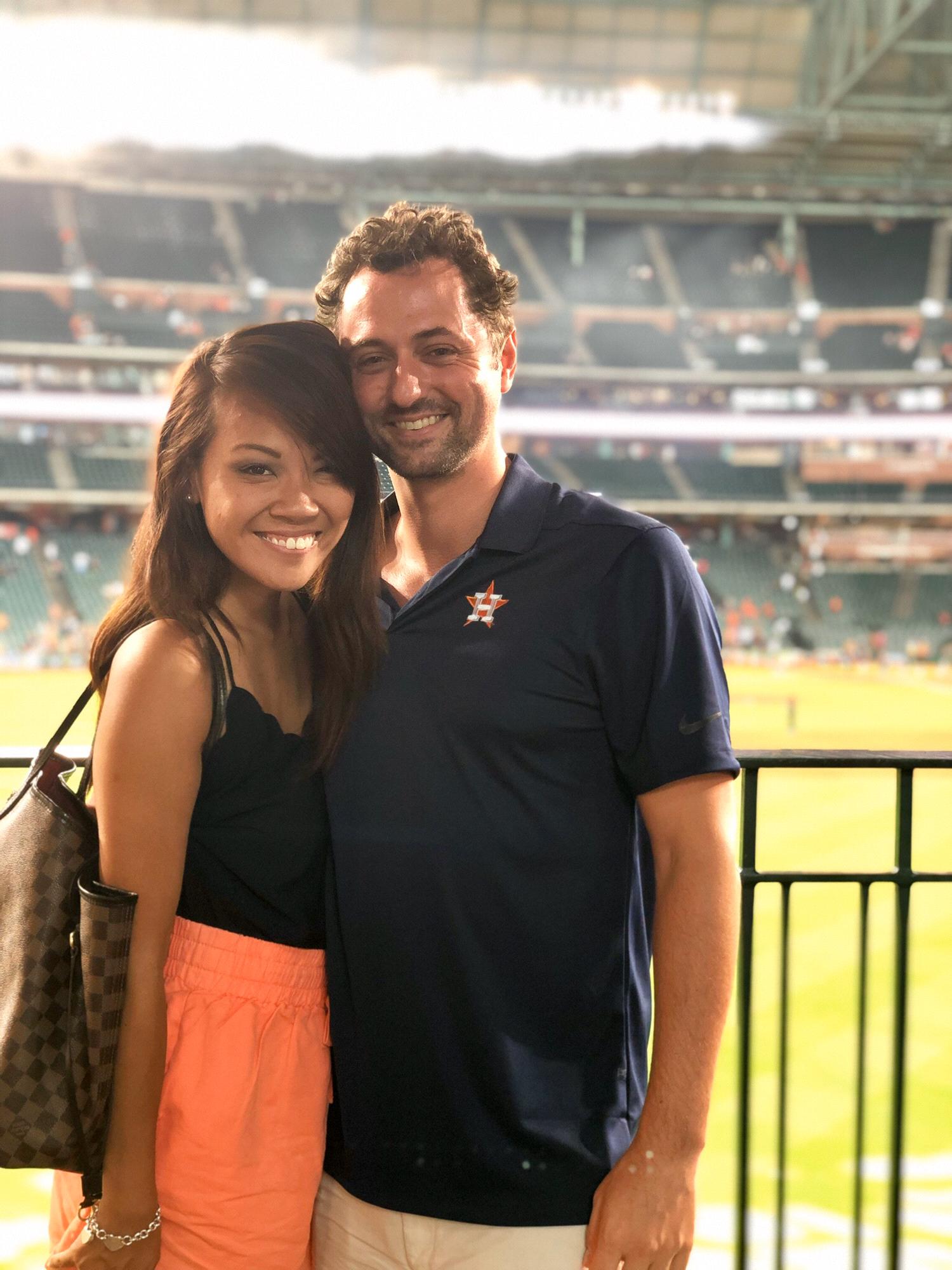 Peter’s first Astros game