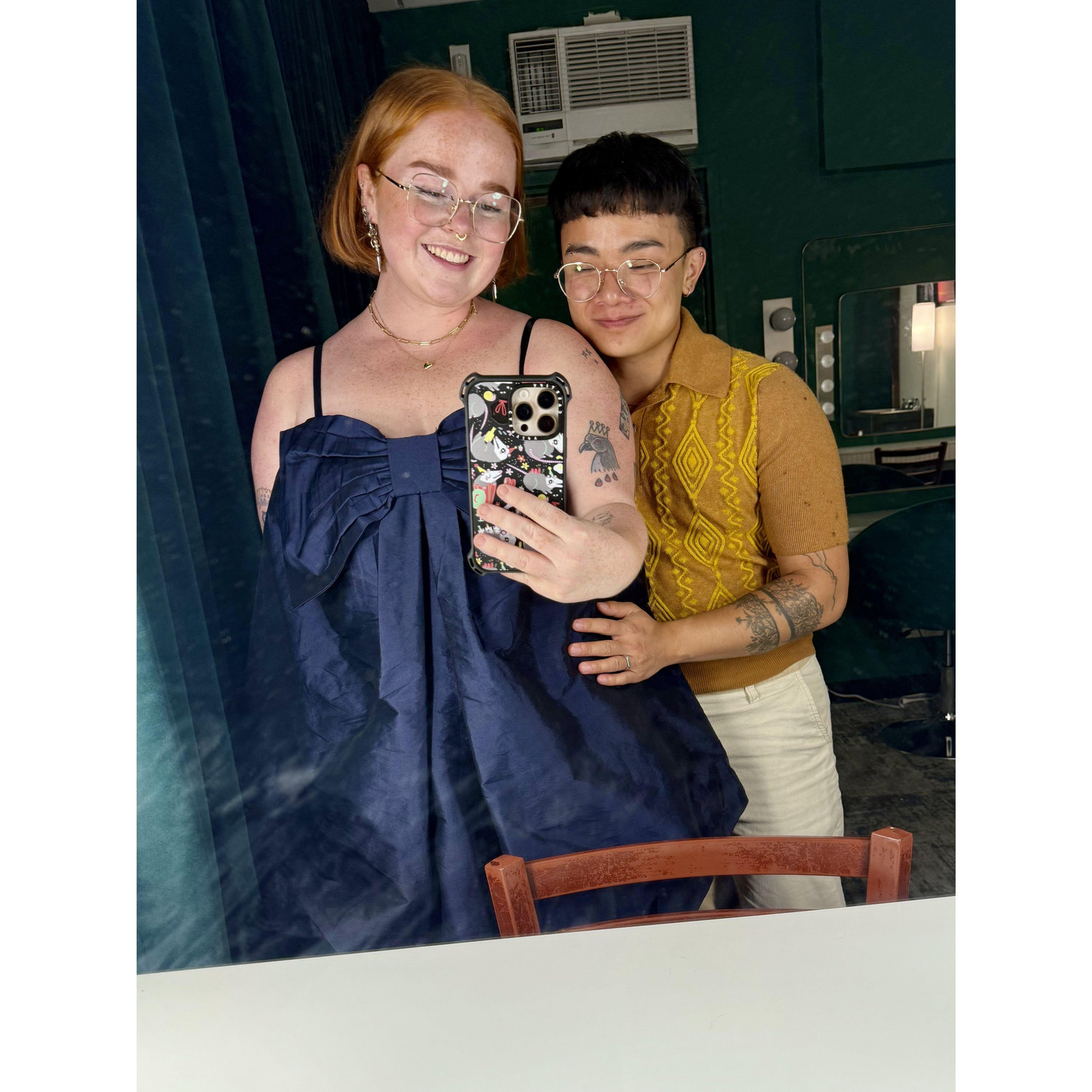 "no marriage until we both have Tonys"