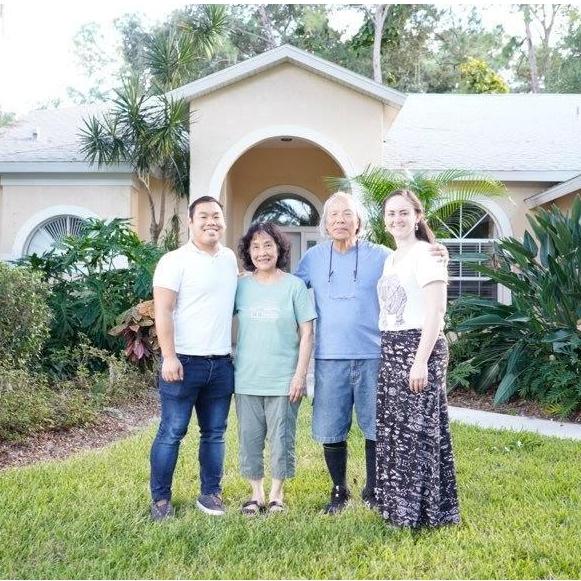 Visiting Minh's Godparents in Sarasota, FL