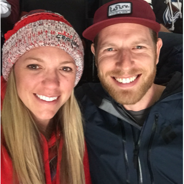 Tracy slowly trying to convert Mark to a CAPS fan!
