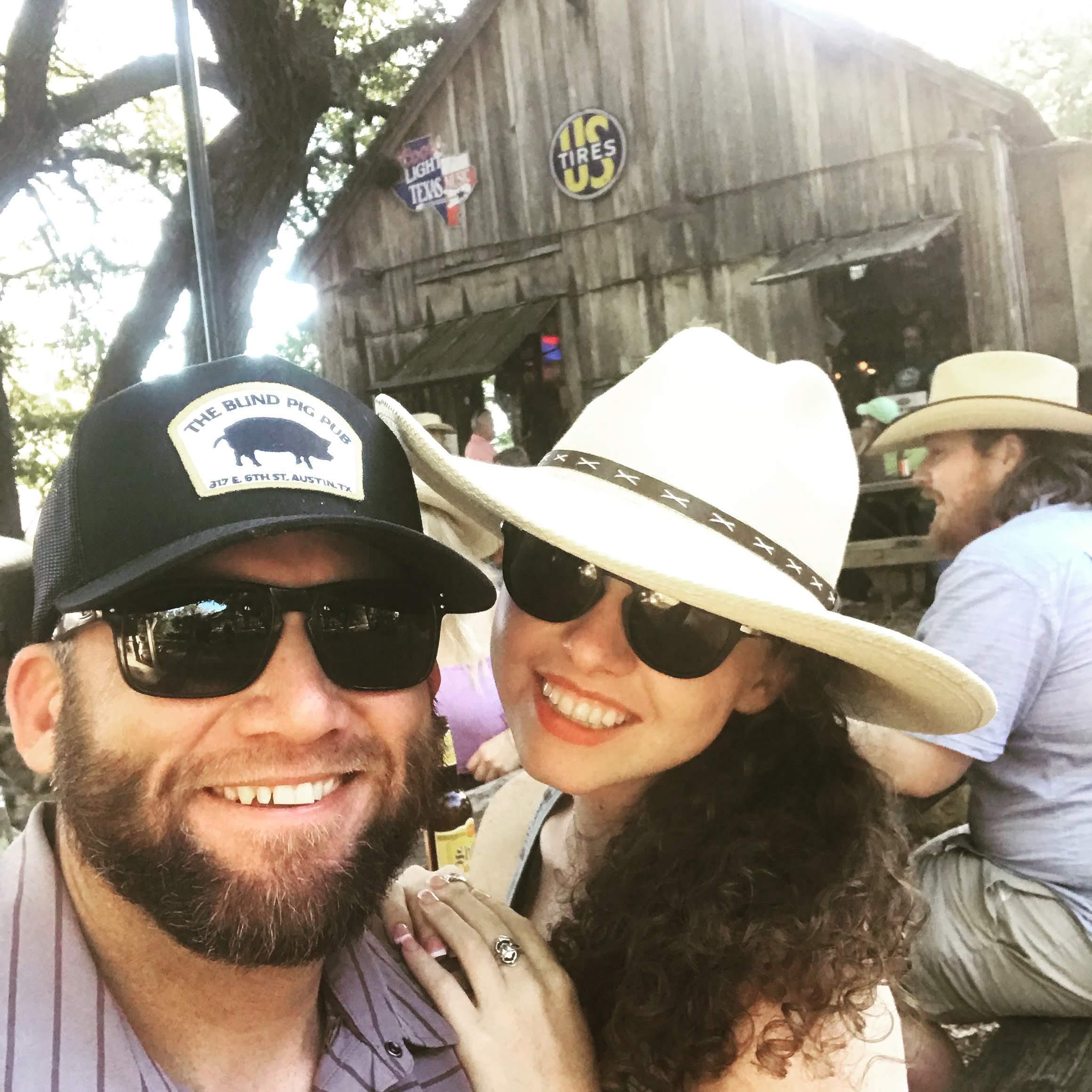 Luckenbach for Brittany's 30th birthday