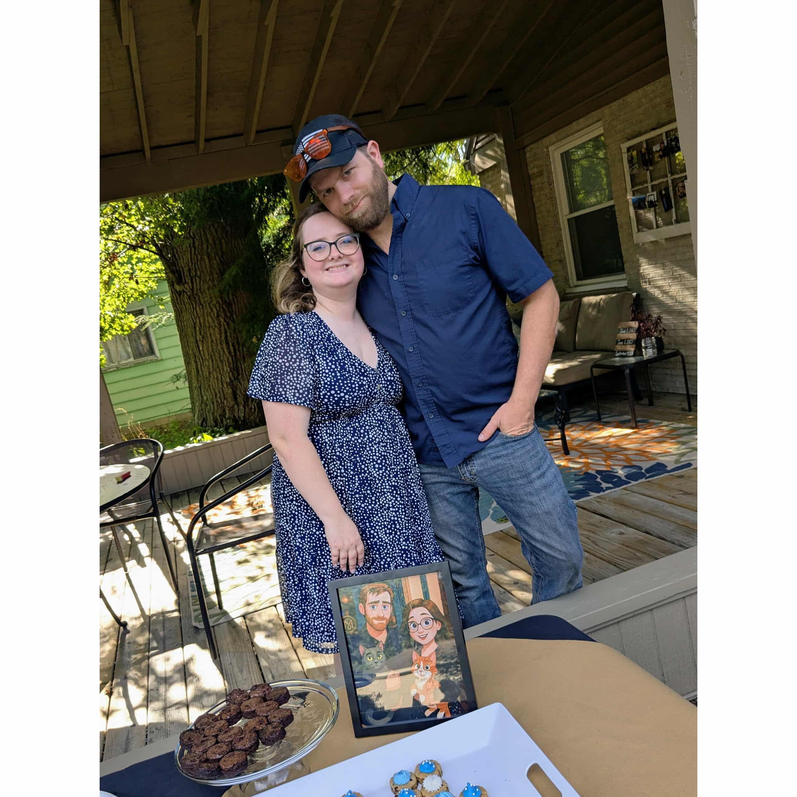 August 2025 - Had their engagement party!