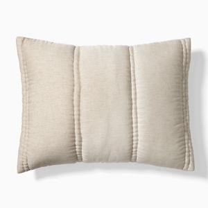 King Silky TENCEL™ Plush Shams- Natural Fleck