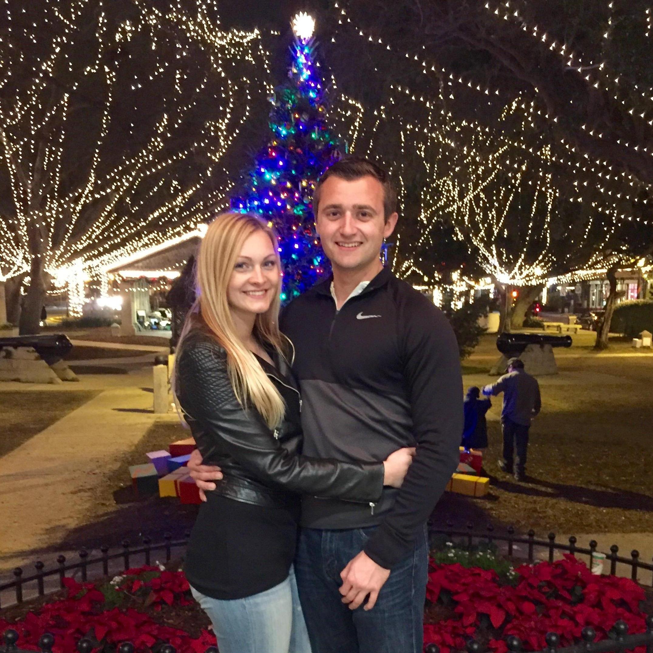 First Date St. Augustine Christmas Light Tour.