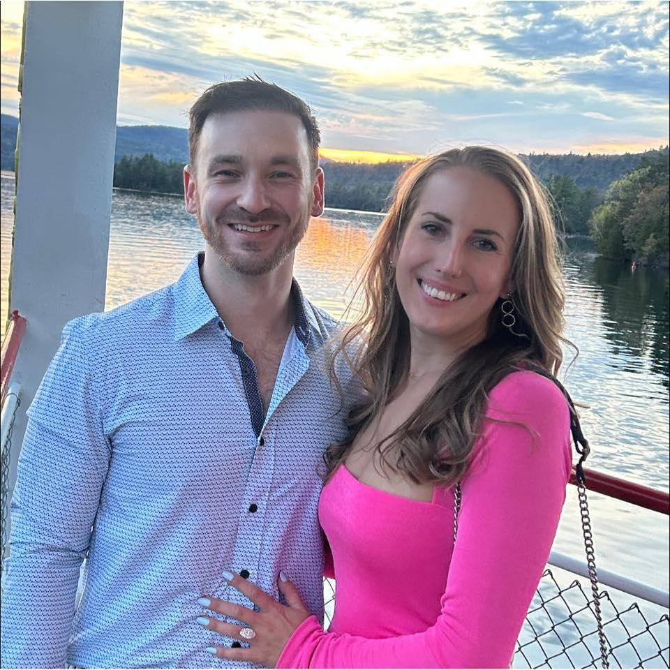 Sunset cruise on Lake George