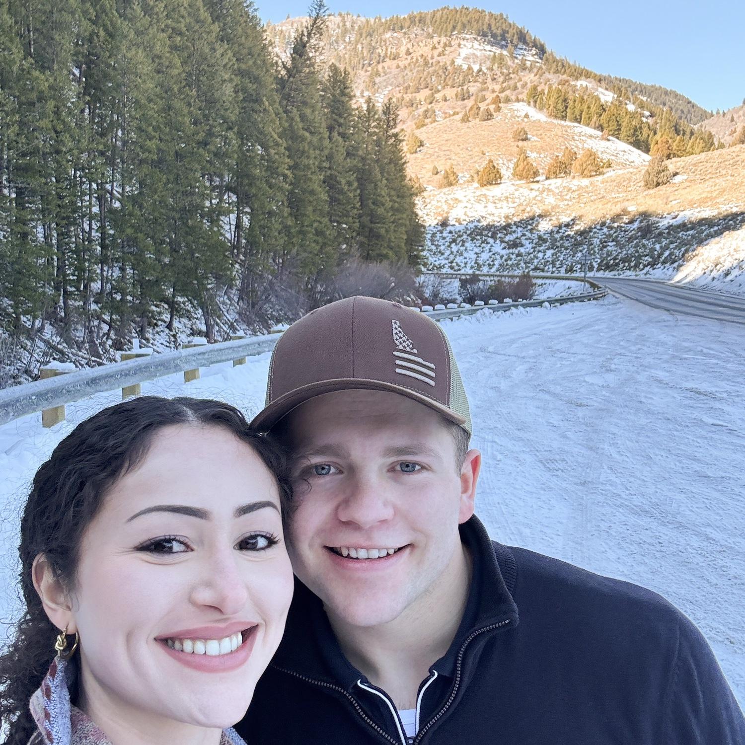 First road trip together! Successfully sent Jared off to the Provo MTC.