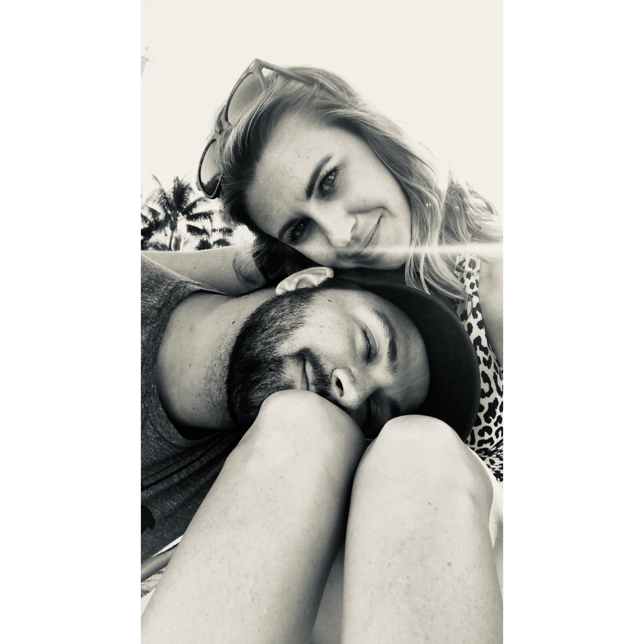 Beach naps- Key Biscane February 2020