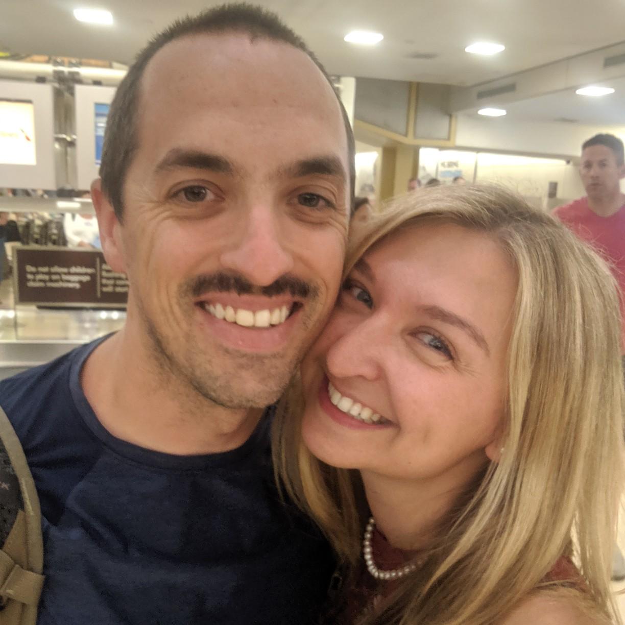 He's home, he's home, he's home! It had been a looooooong year.