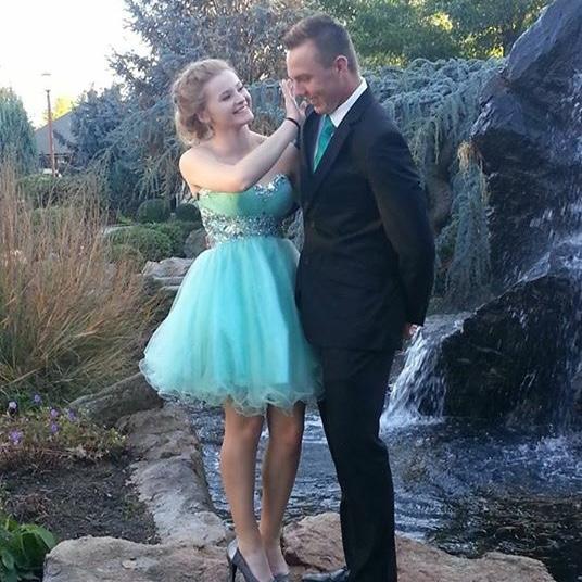 Their first homecoming together- 2015