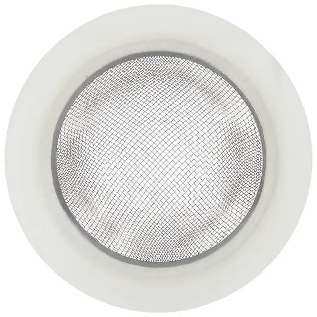 GoodCook Ready Mesh Stainless Steel Sink Strainer: Kitchen Drain Catcher, Dishwasher-Safe, Silver, 4.5"