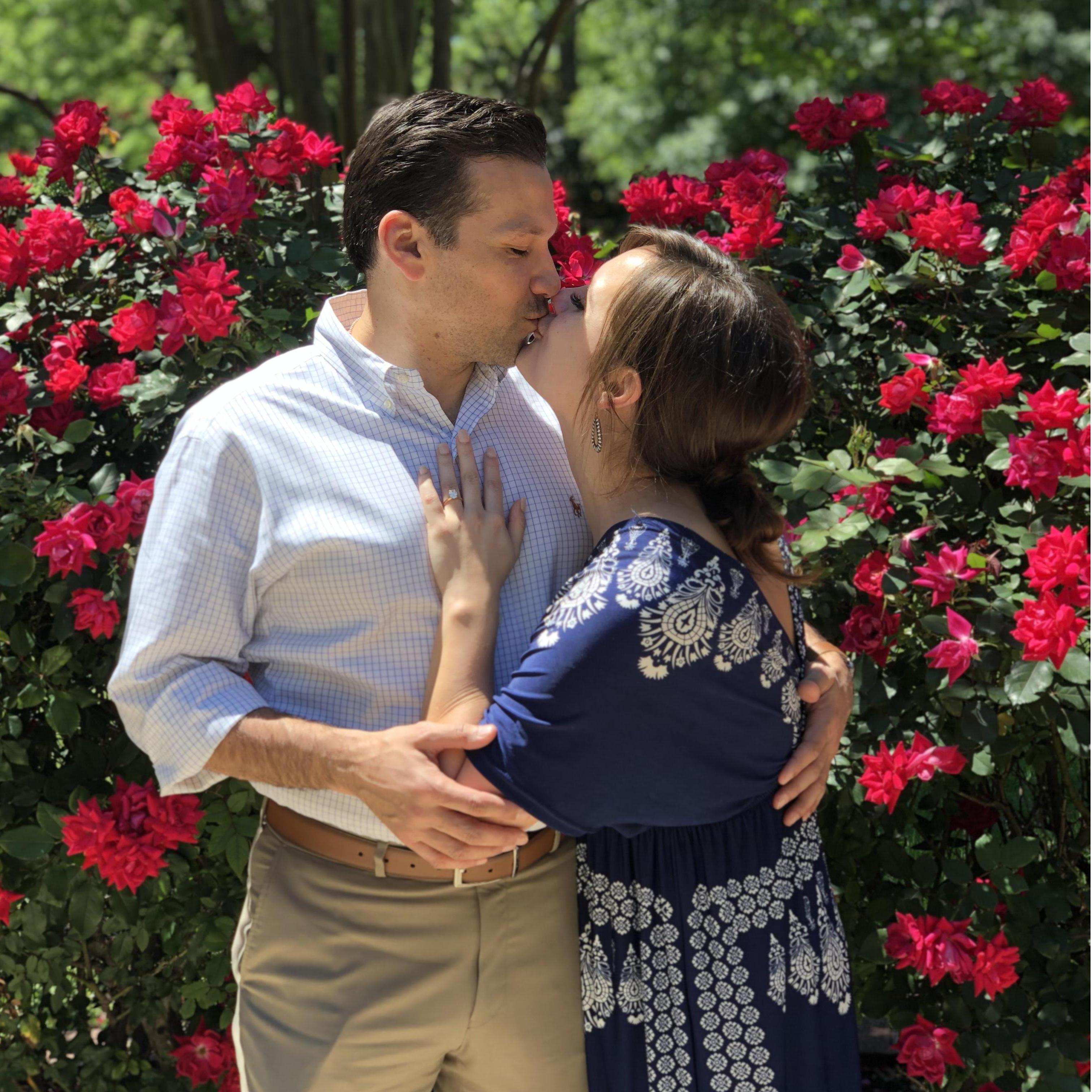 She said yes!