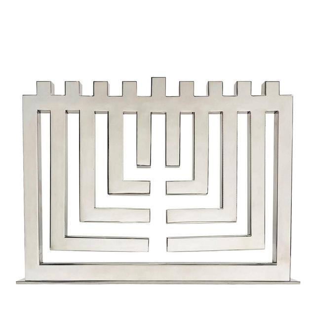 Ricci Argentieri Stainless Steel Menorah