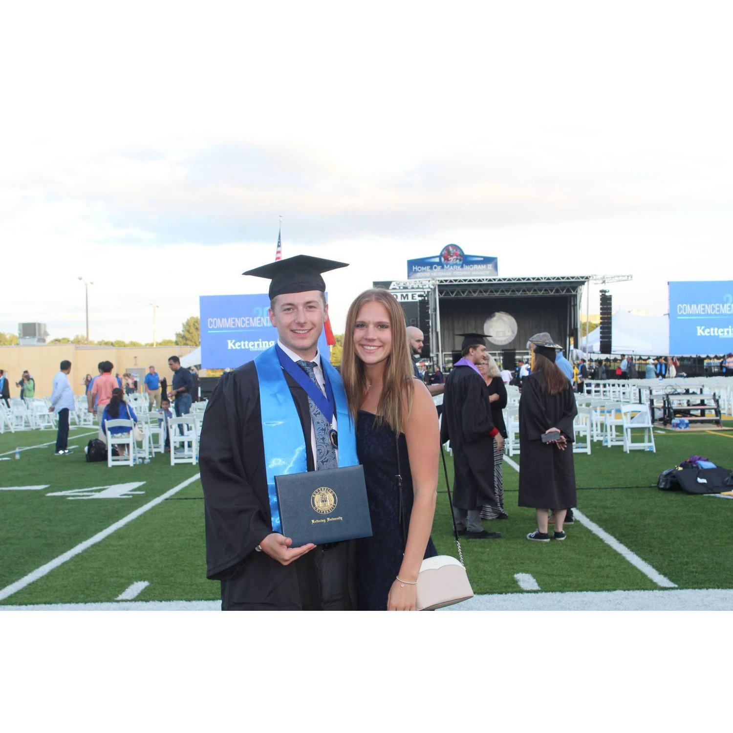 Kyle's Kettering graduation