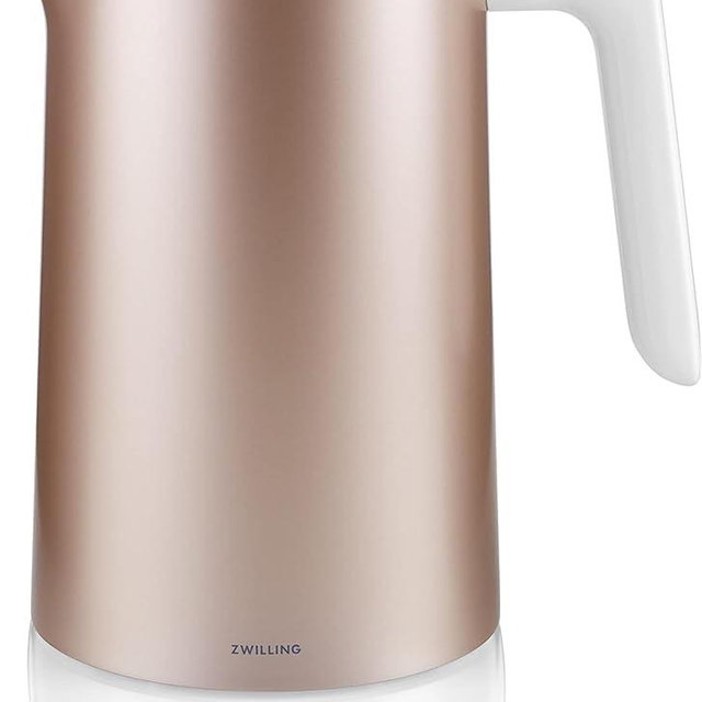 ZWILLING Enfinigy 1.56-qt Cool Touch Stainless Steel Electric Kettle Pro, Tea Kettle, Rose
