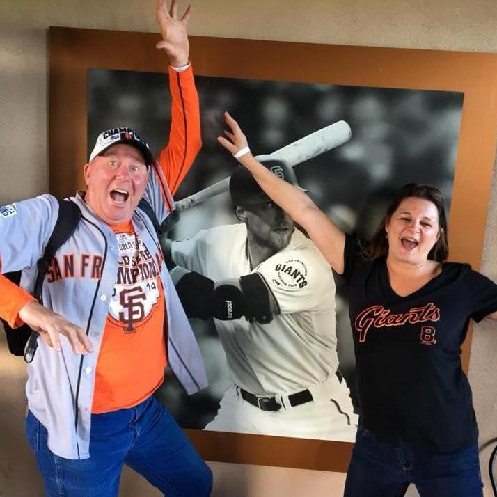 Having a little fun with Hunter Pence!!