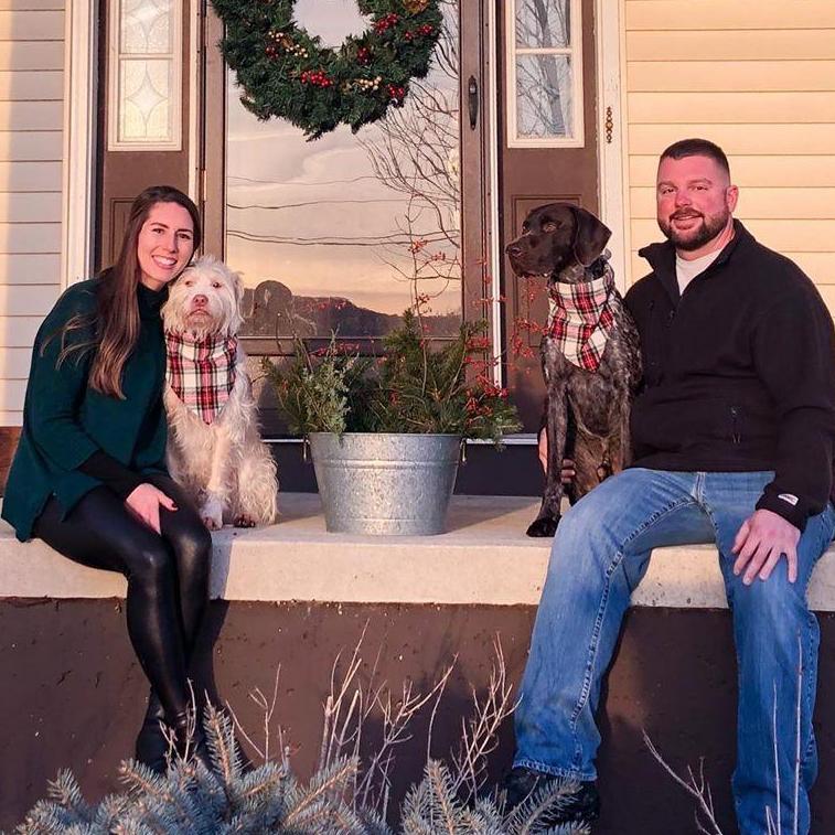 Christmas 2019 with Hank & Otis