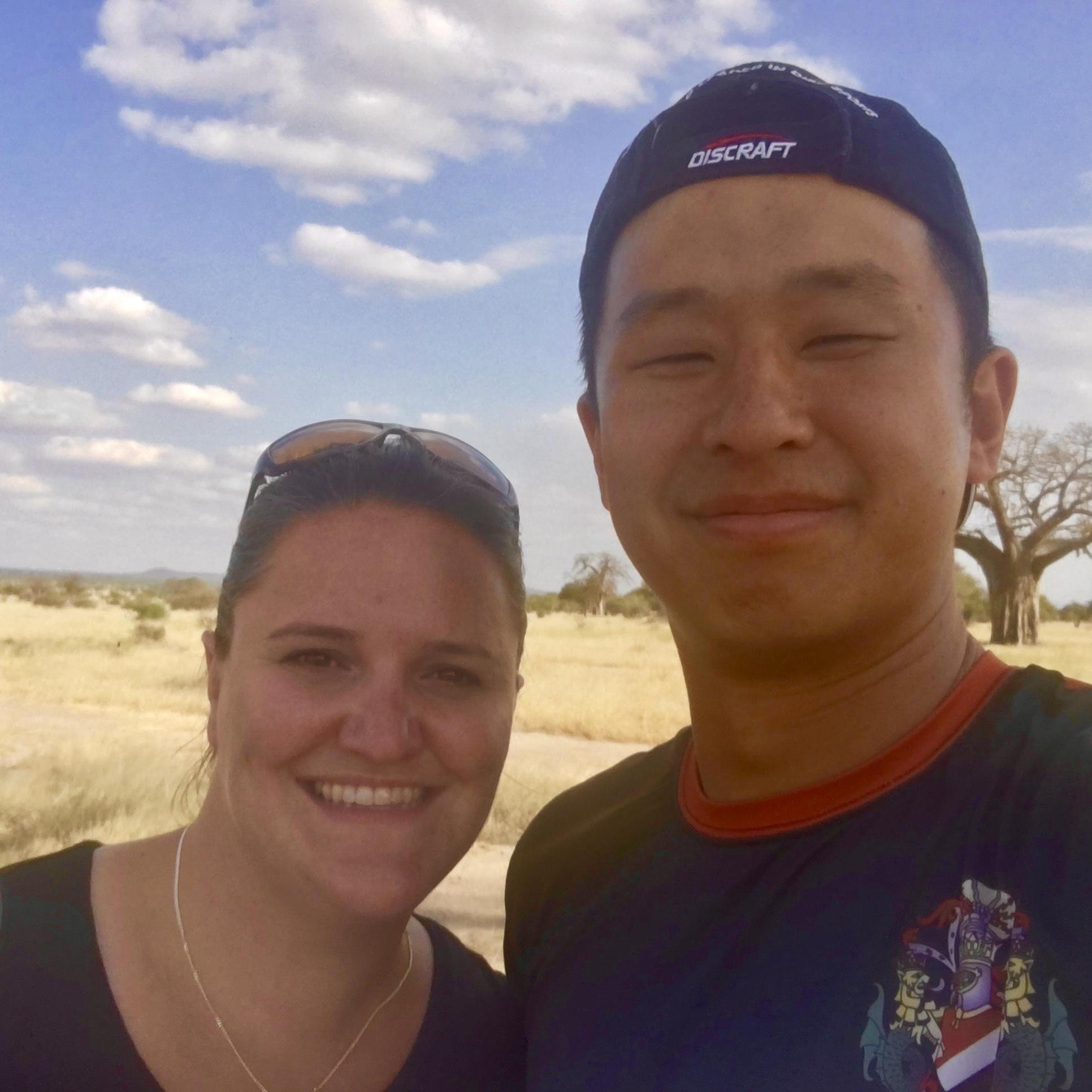 Amelia travels to a lot of countries for work. In 2017, Chuck met her in Tanzania while she was posted in Zambia for 2 months to go on safari. We slept in the Serengeti listening to lions roar.