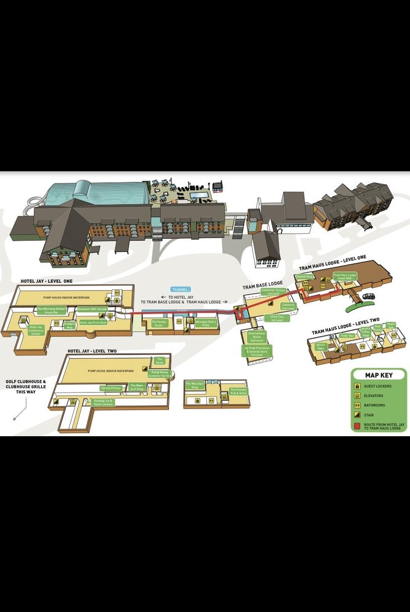 Jay Peak Resort Map: can be emailed upon request