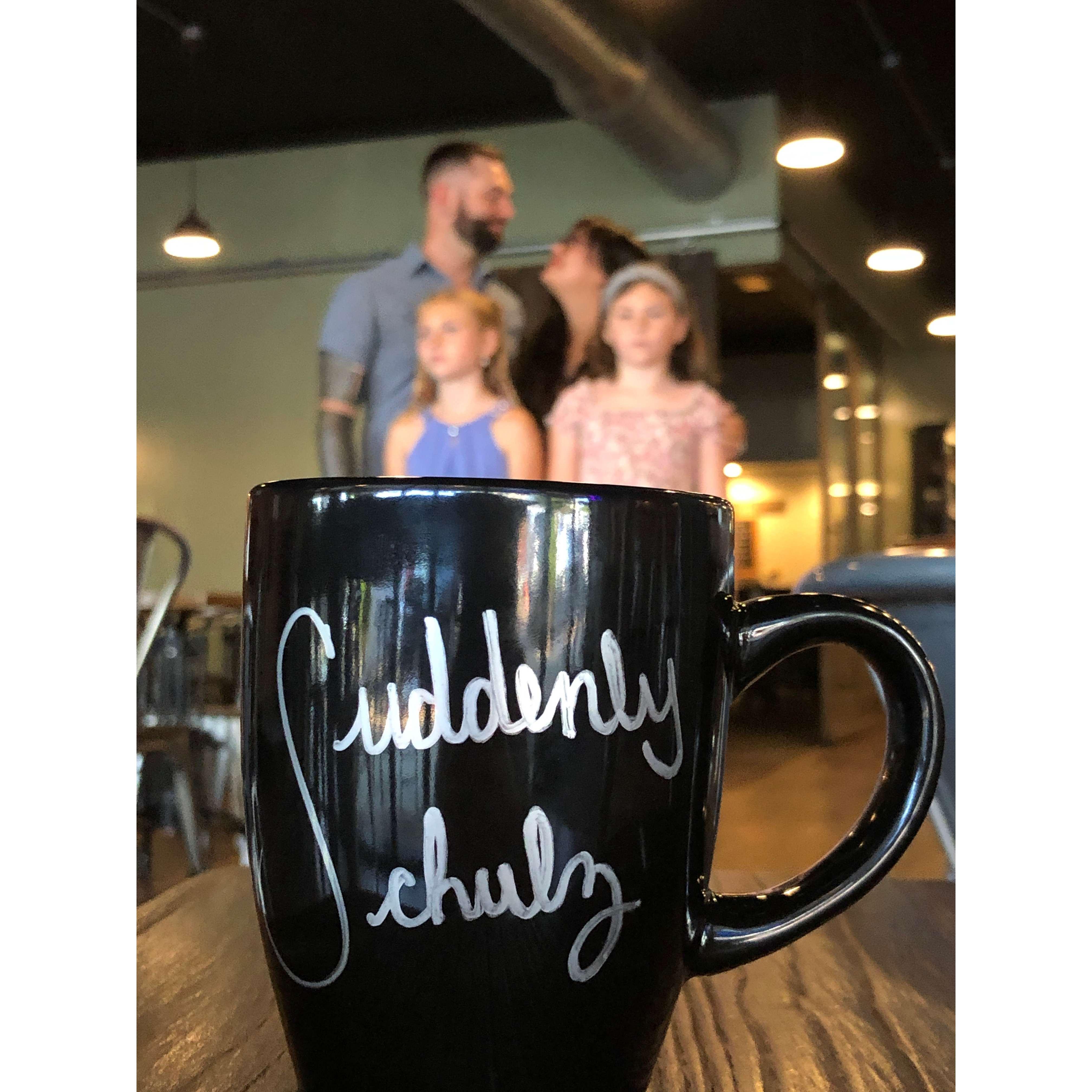 Use #suddenlyschulz when posting pictures from the wedding!