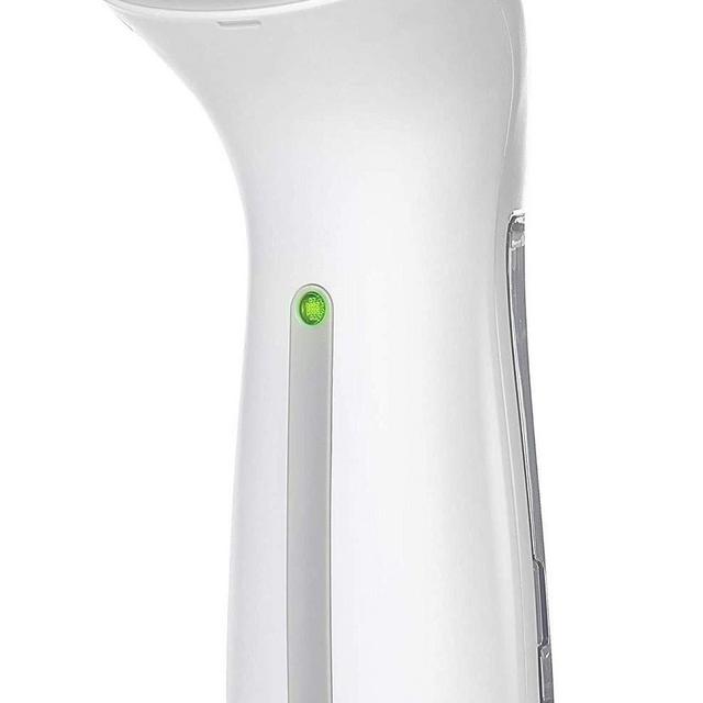 Travel Steamer for Clothes - Best Mini Size Portable Hand Held Clothing Steamers - Small Handheld Garment Steam Iron - Pump System Works at All Angles - Fast Heat Up 25sec - High Capacity - 110V