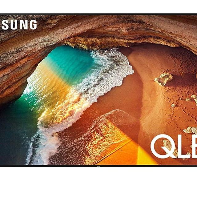 Samsung QN82Q60RAFXZA Flat 82-Inch QLED 4K Q60 Series (2019) Ultra HD Smart TV with HDR and Alexa Compatibility