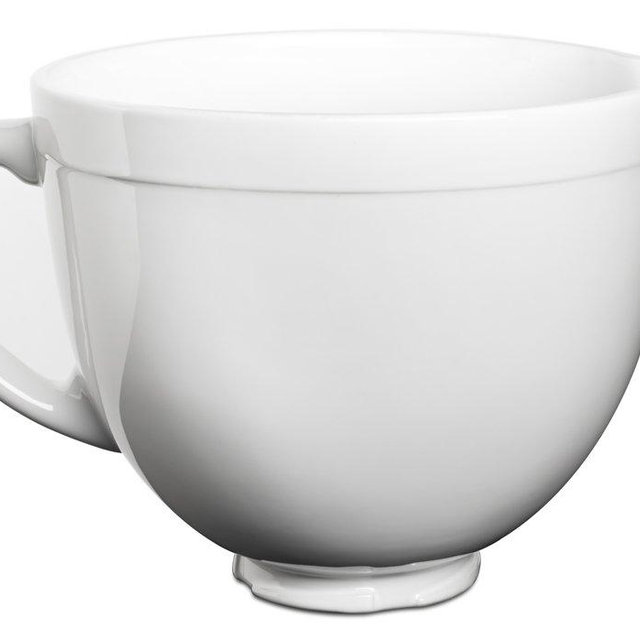 KitchenAid KSMCB5LW 5-Qt. Tilt-Head Ceramic Bowl - White Chocolate