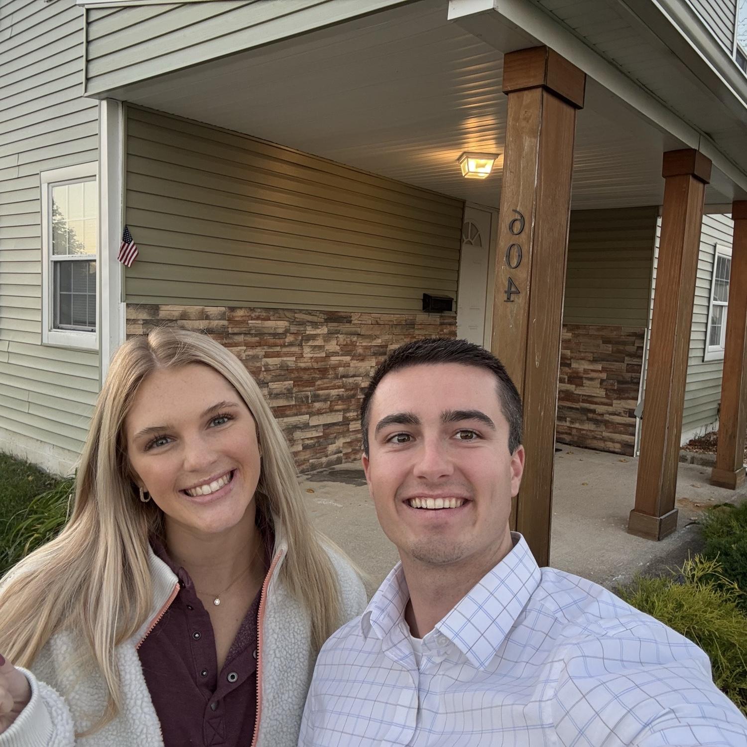 Got the keys to our home!