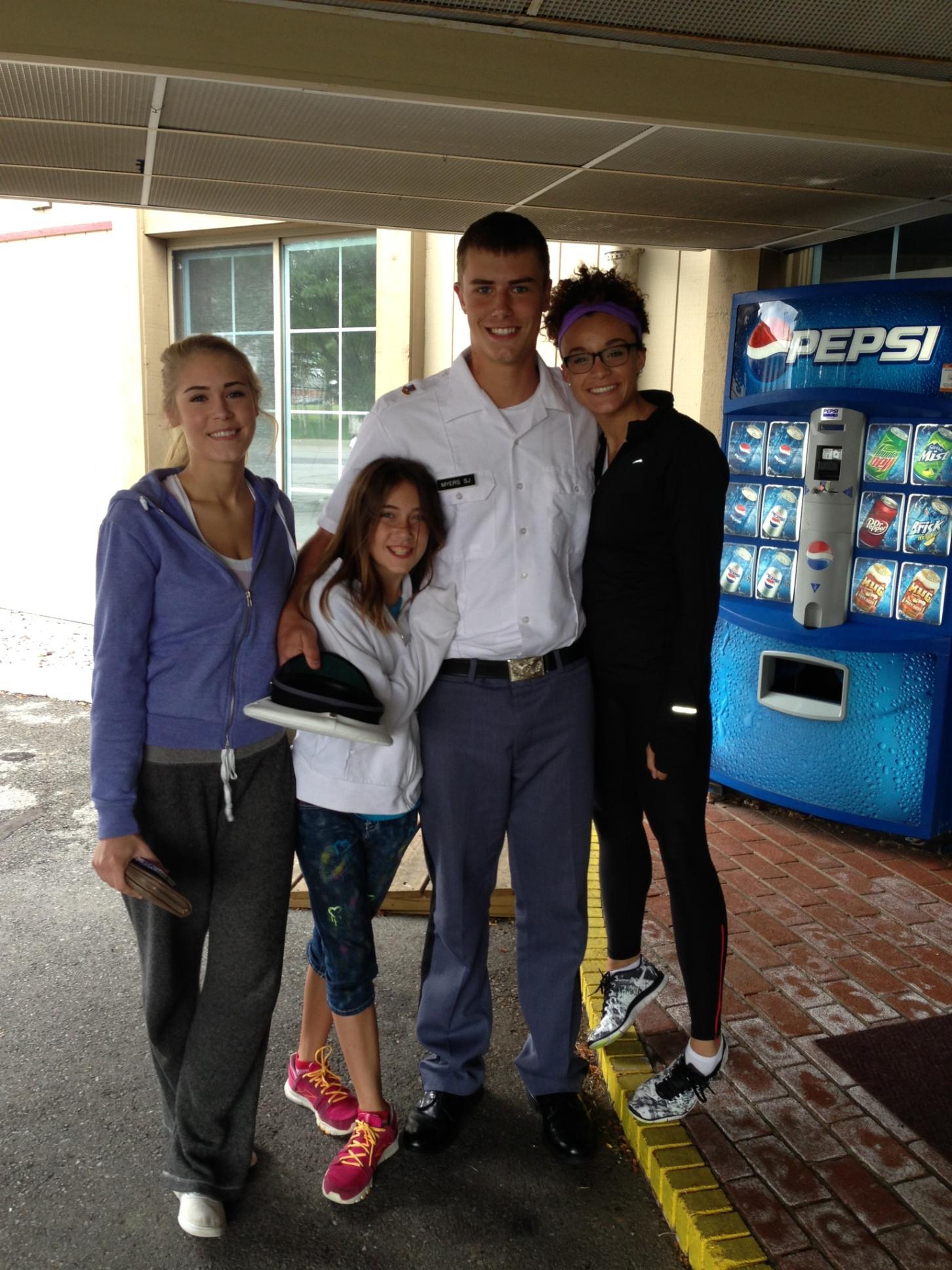 Visiting Seth at Fork Union in VA - 2013