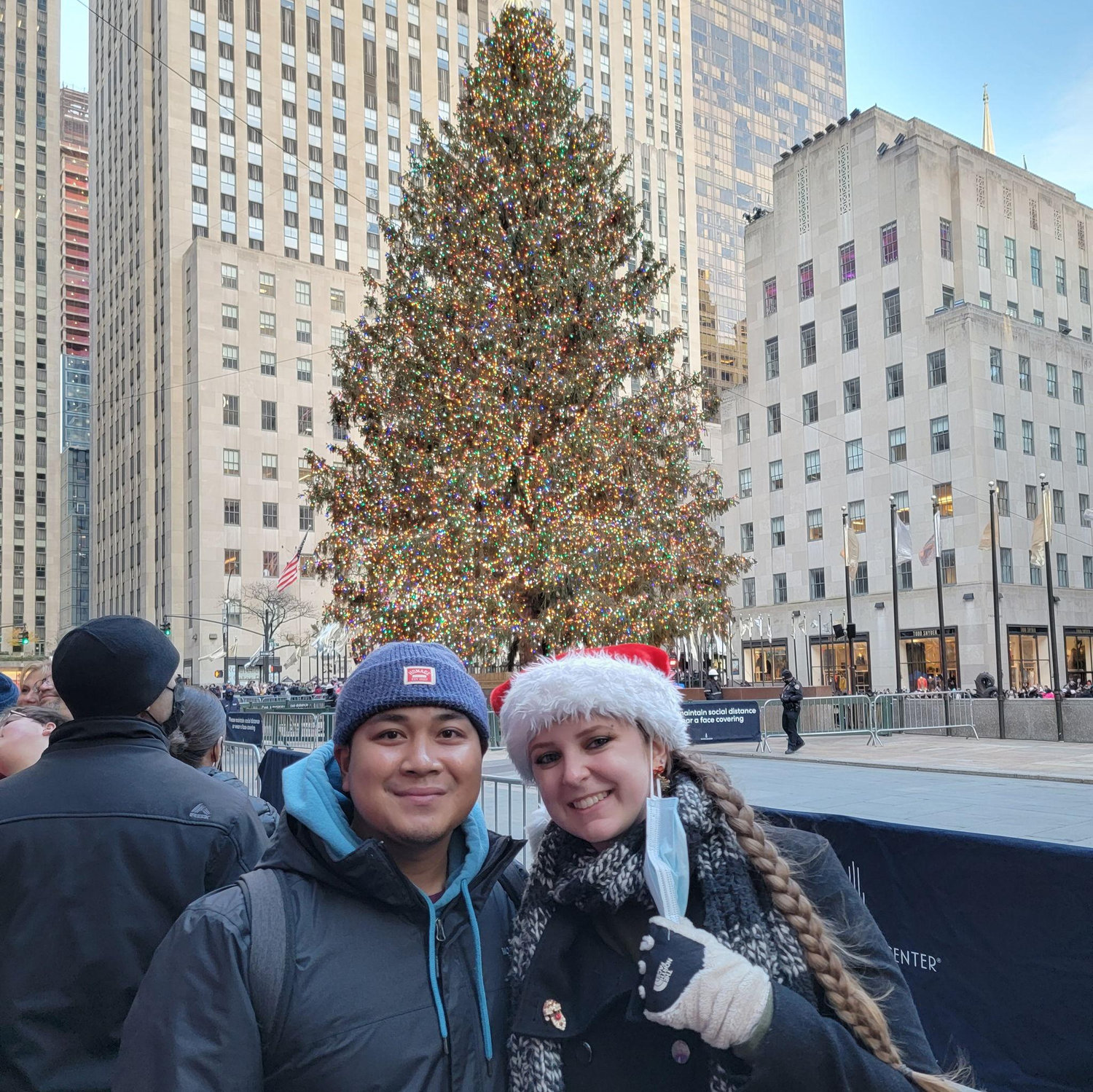 We took a train to NYC - 2021