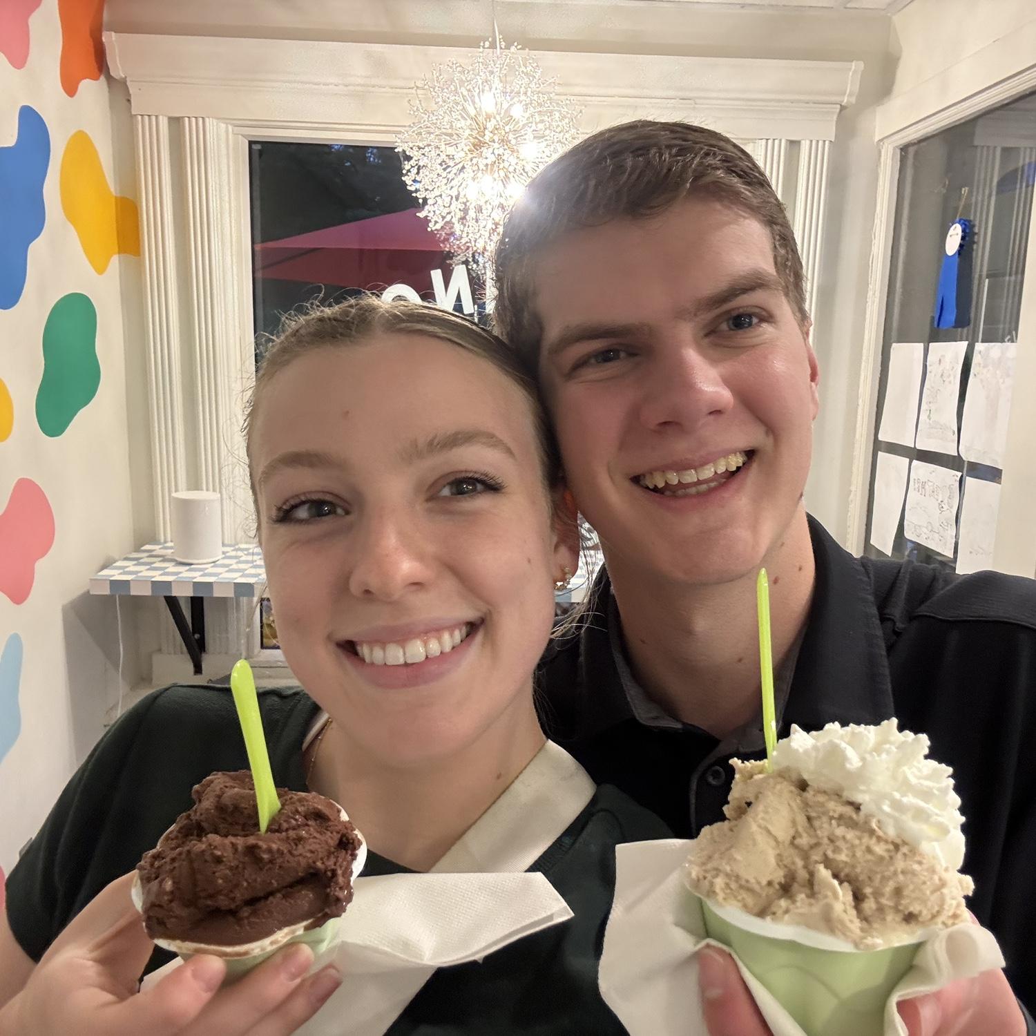 Had to celebrate our 6 month anniversary together with a sweet treat of course!