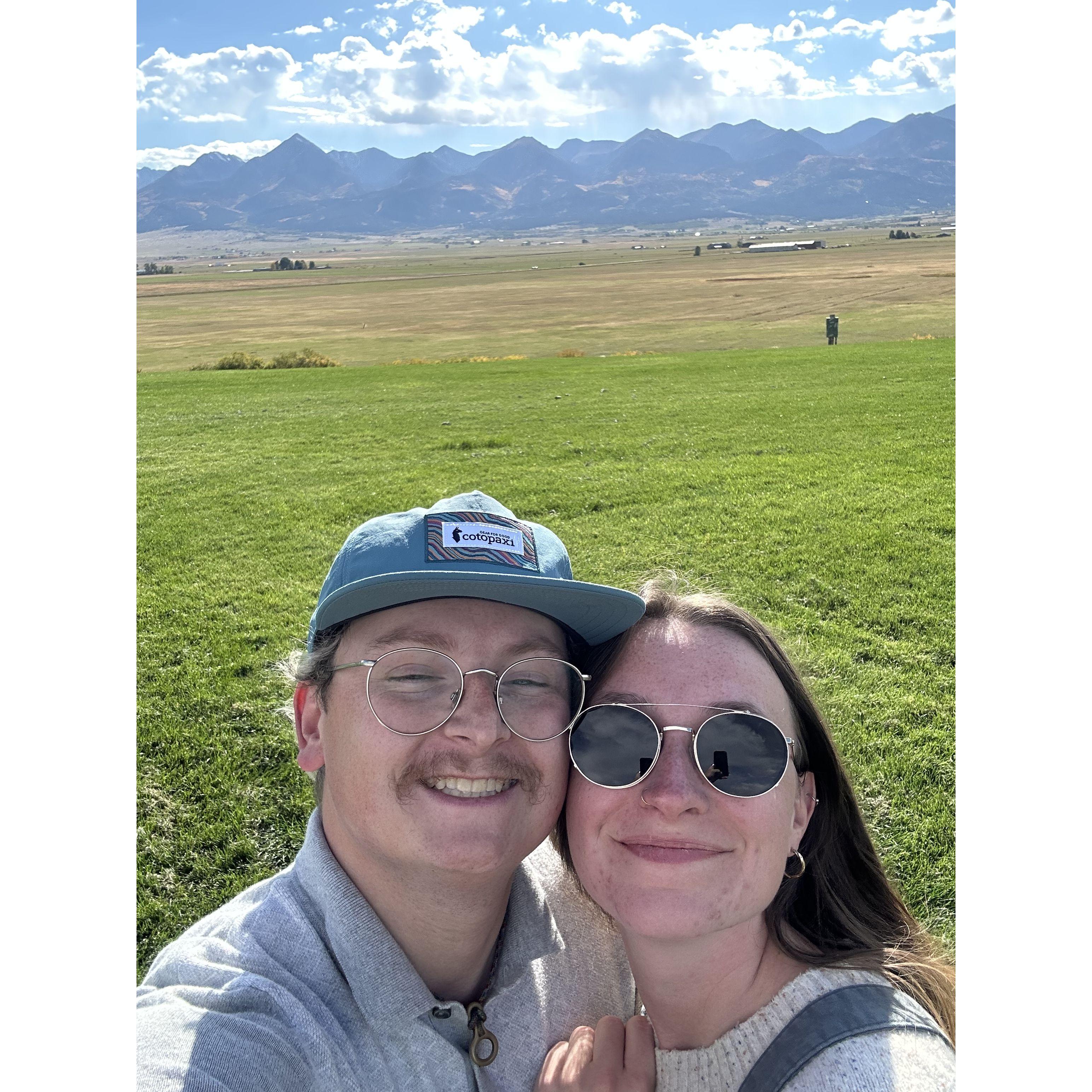Trent and Annie's first date in Westcliffe, CO.